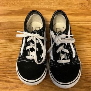 Vans Toddler Old Skool Black Toddler 9
